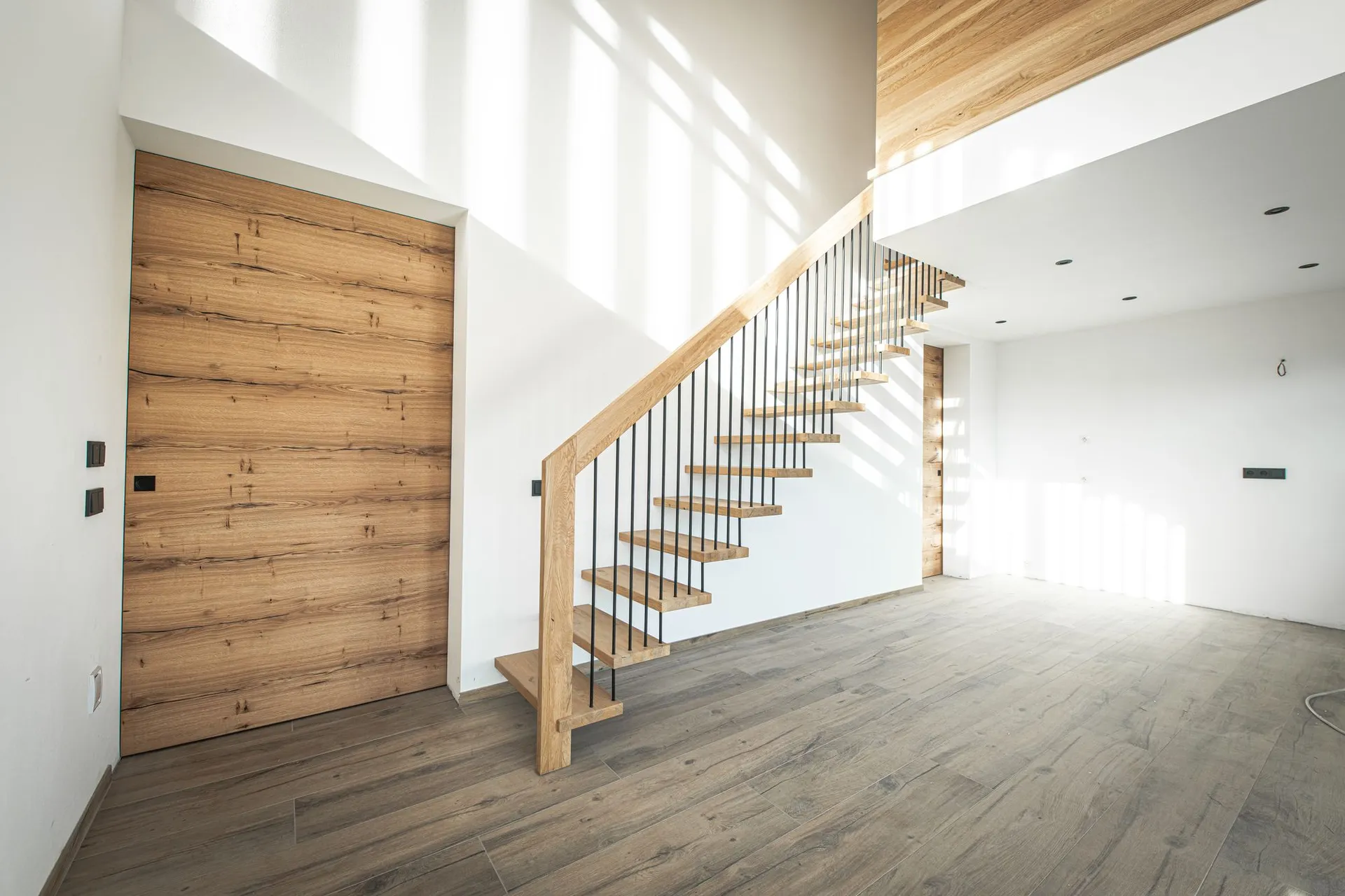 Freitragende Treppe
