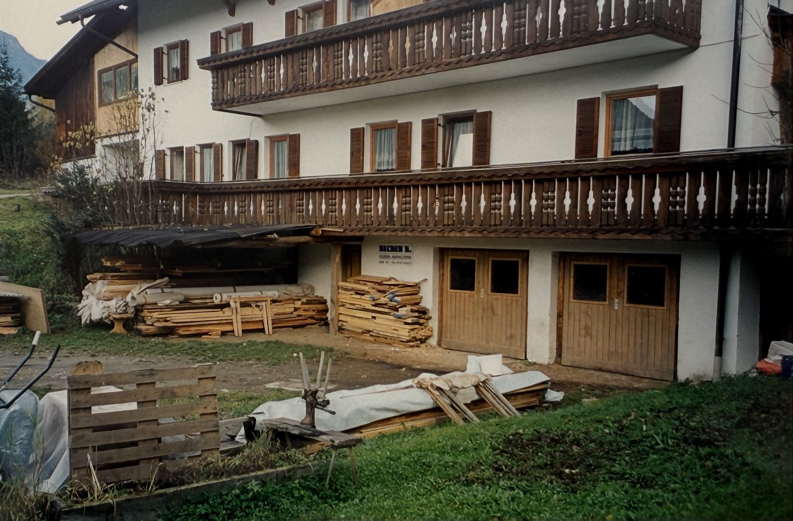 Das Wohnhaus mit der ersten Werkstatt