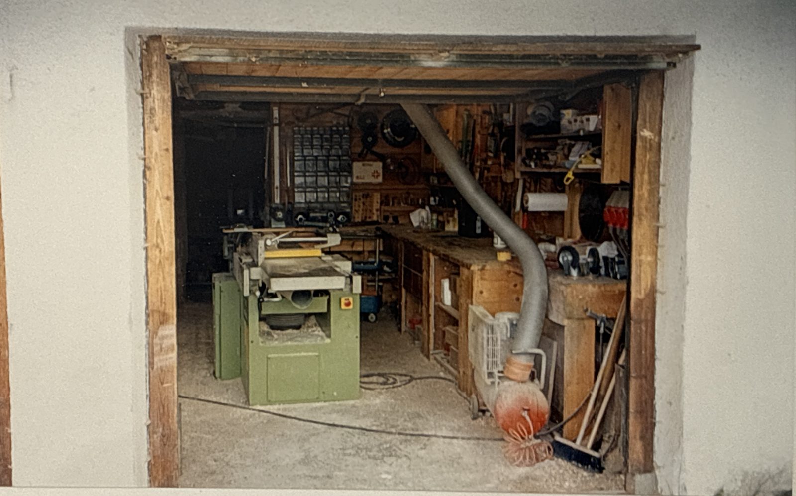 Blick in die alte Werkstatt