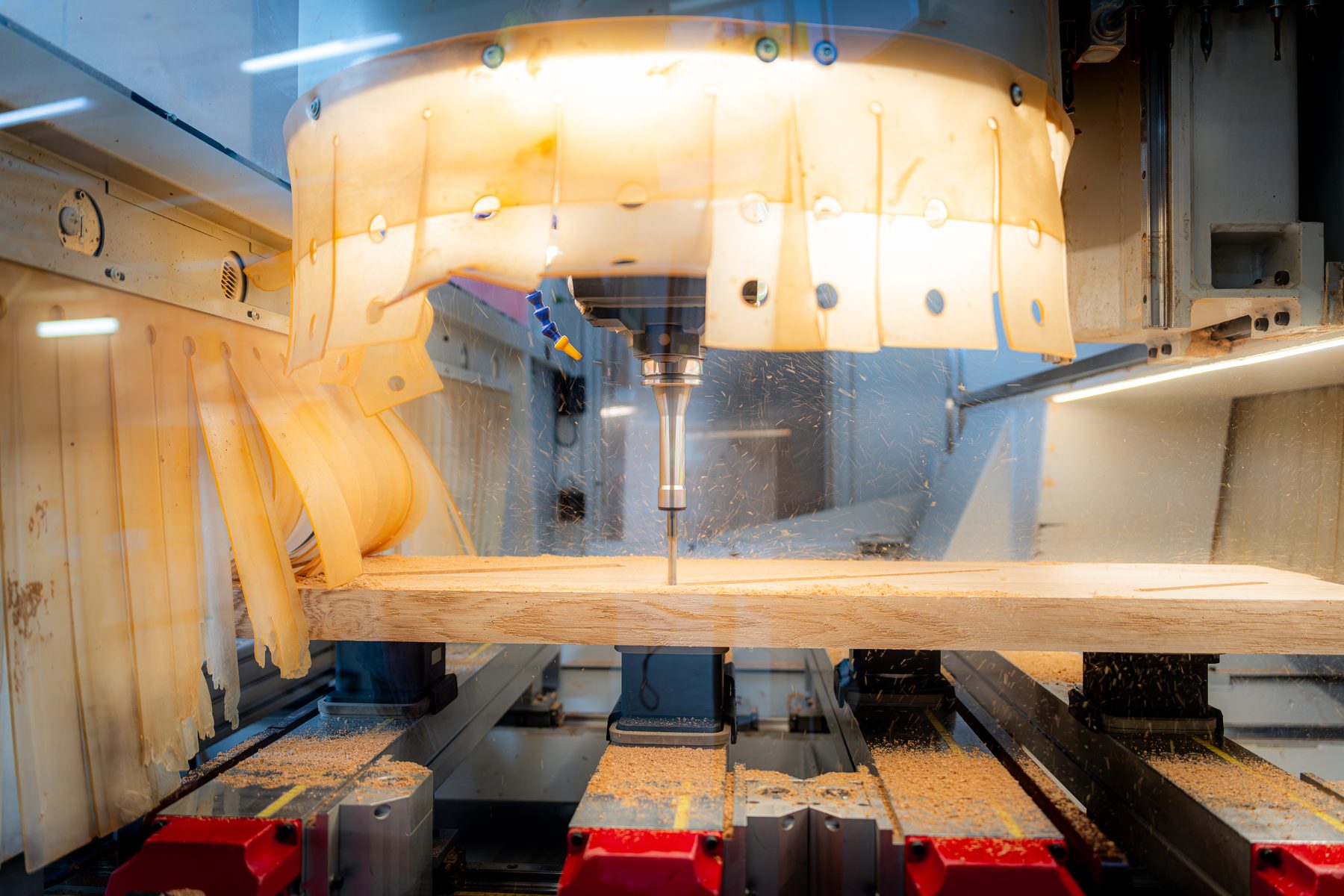 CNC-Fertigung in der Werkstatt
